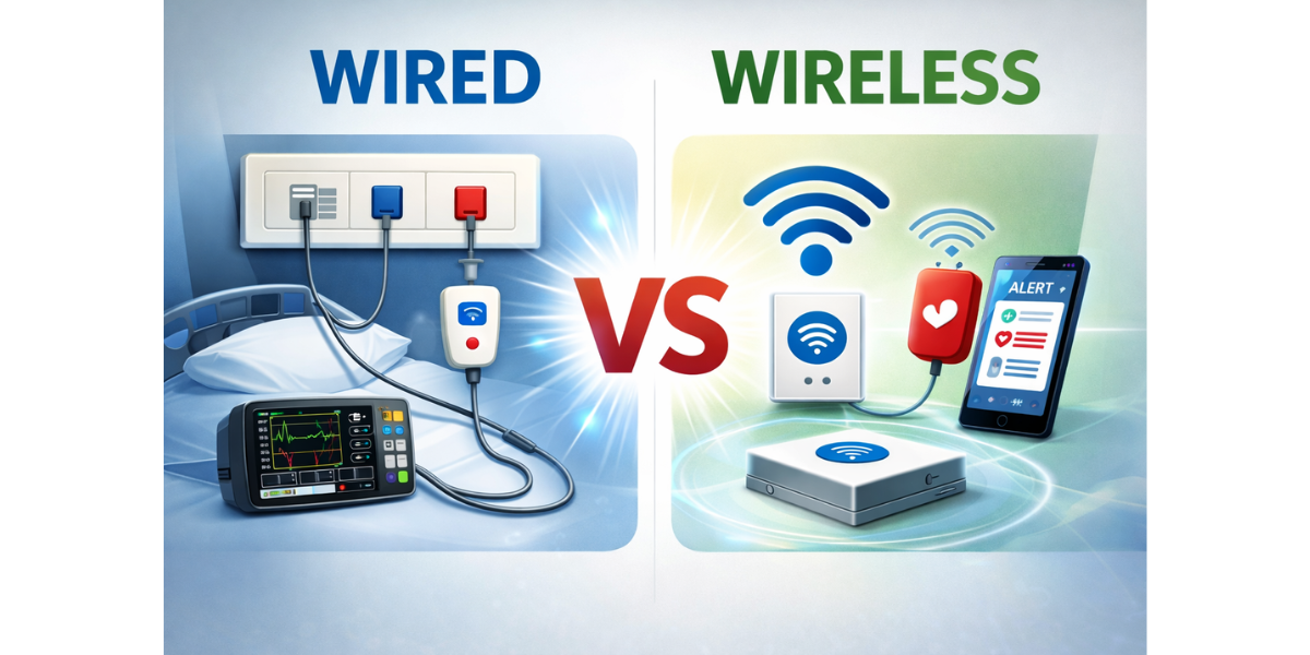 Wired VS Wireless Nursecall